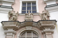 Sonntagberg - Fresken ber dem Eingangsportal