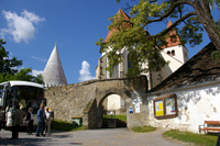 Eingang Pfarrkirche Friedersbach 