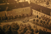 Zisterzienserstift Zwettl anno 1908 - Detailansicht