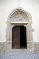 Seiteneingang zur Pfarrkirche (Südportal)